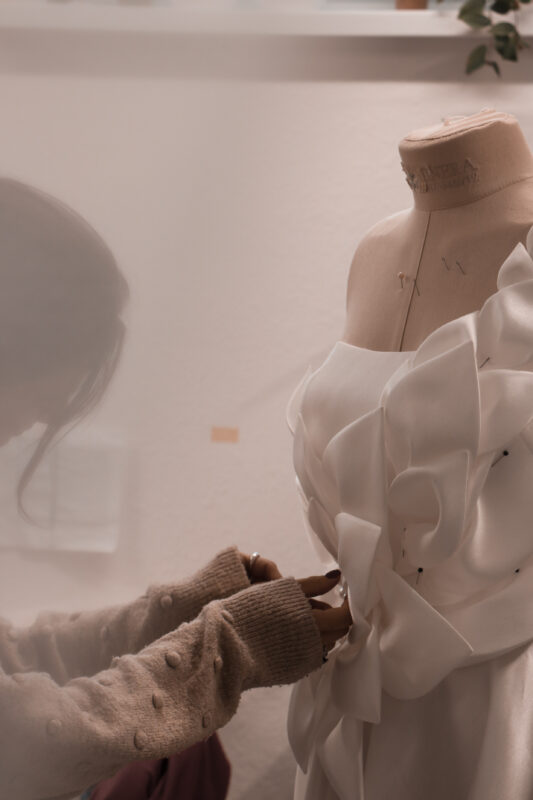 , Behind the Scenes: Crafting Unique Wedding Dresses